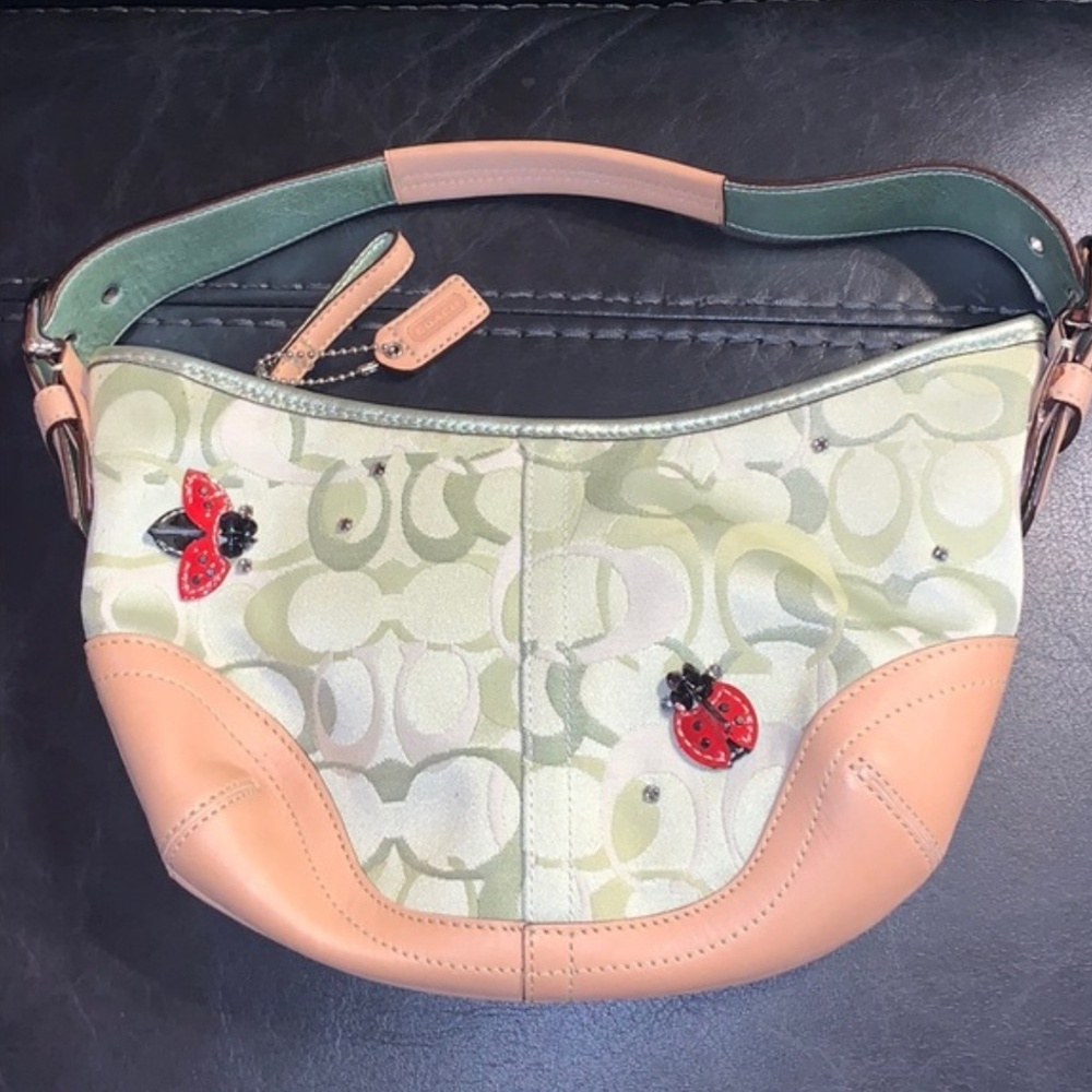 ISO 2004 coach ladybug handbag